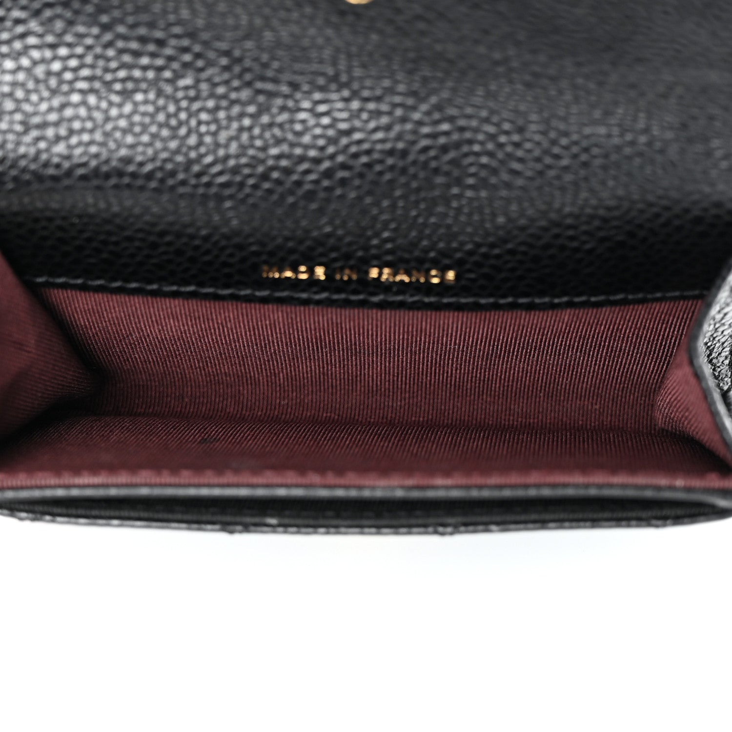 Chanel Caviar Quilted Flap Card Holder Wallet Black 5 of 12