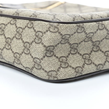 Gucci GG Plus Monogram Messenger Bag Dark Brown 8 of 9