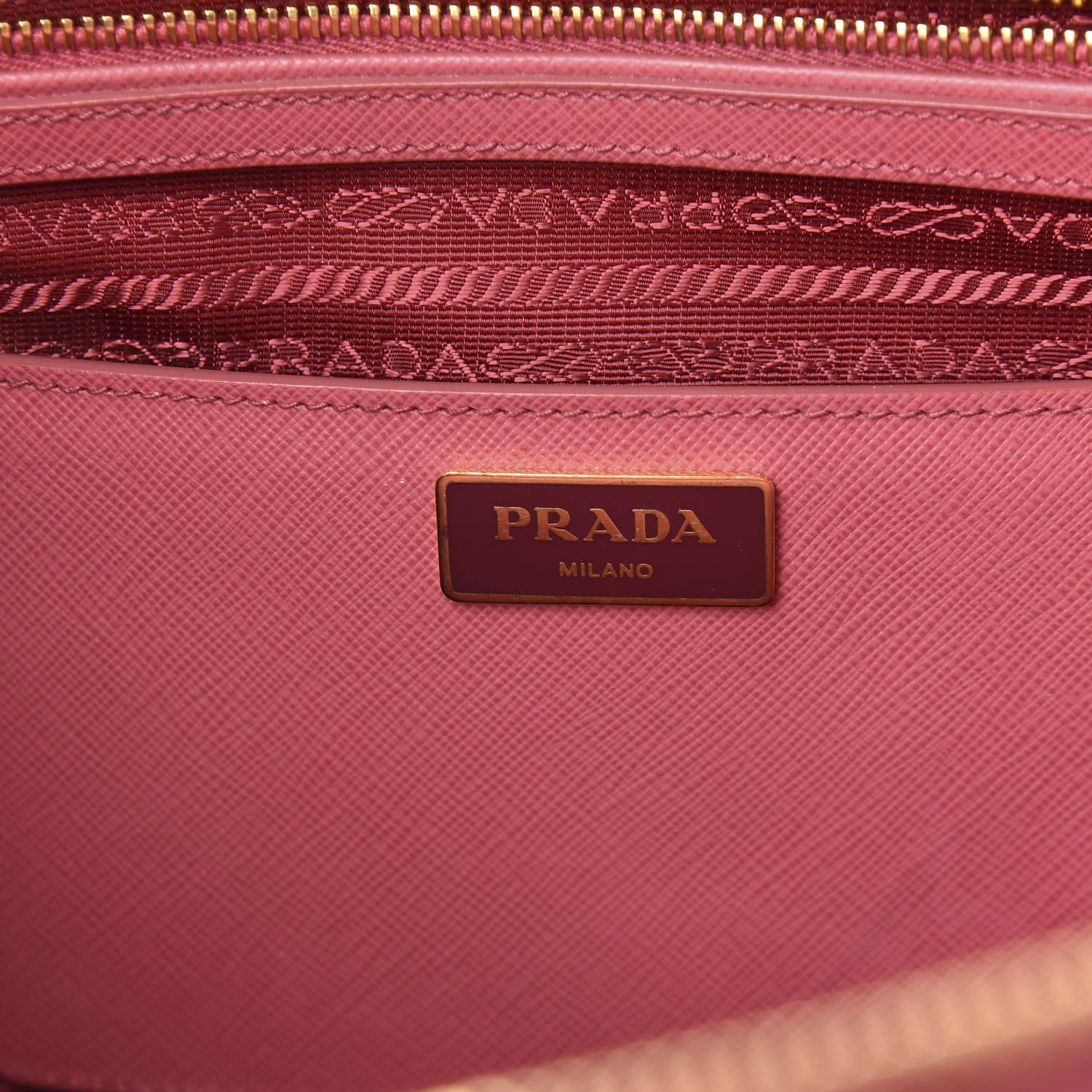 Prada Saffiano Large Galleria Double Zip Tote Tamaris 8 of 11