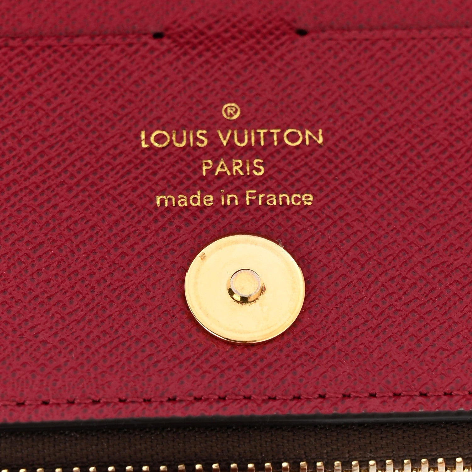 Louis Vuitton Monogram Adele Wallet Fuchsia 6 of 9