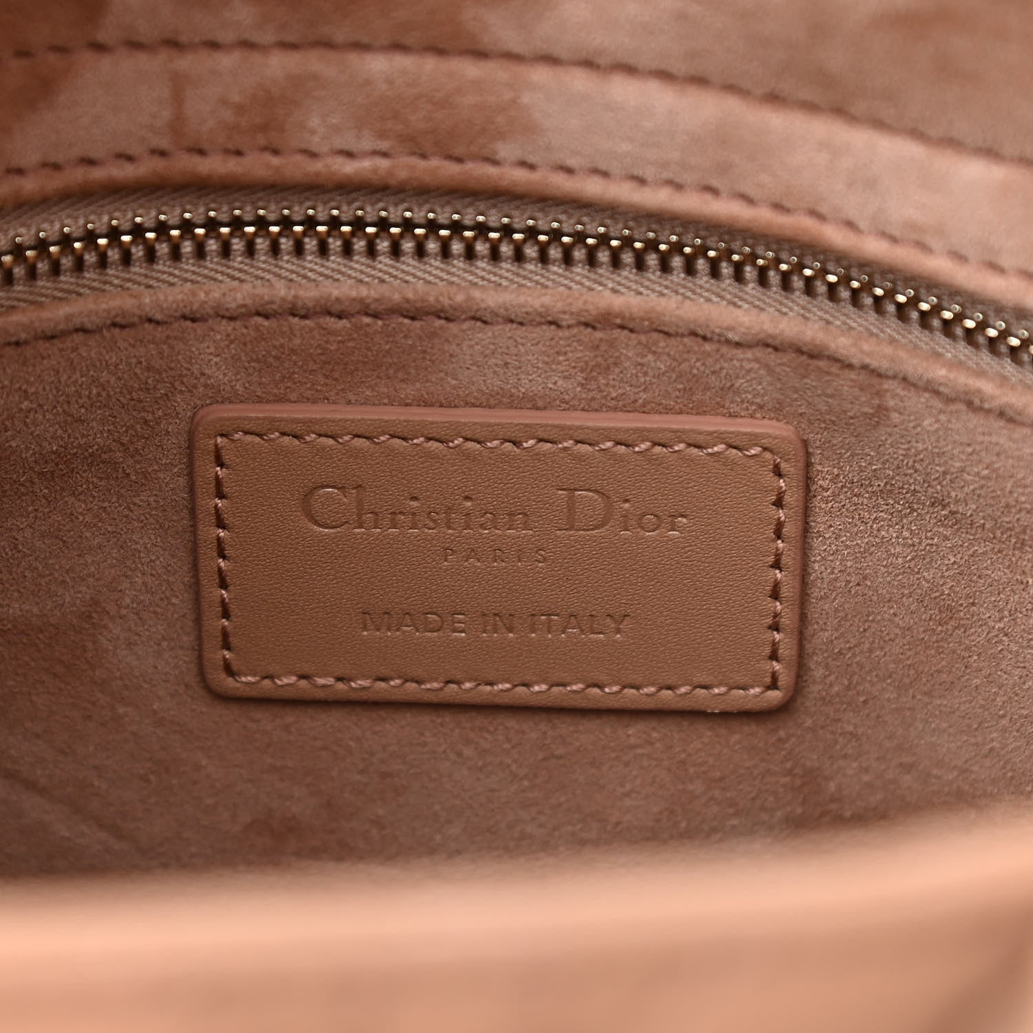 Christian Dior Ultra Matte Calfskin Cannage Medium Lady Dior Beige 6 of 10