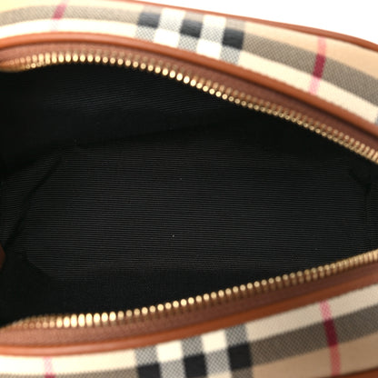 Burberry House Check Small Cosmetic Pouch Archive Beige 5 of 10