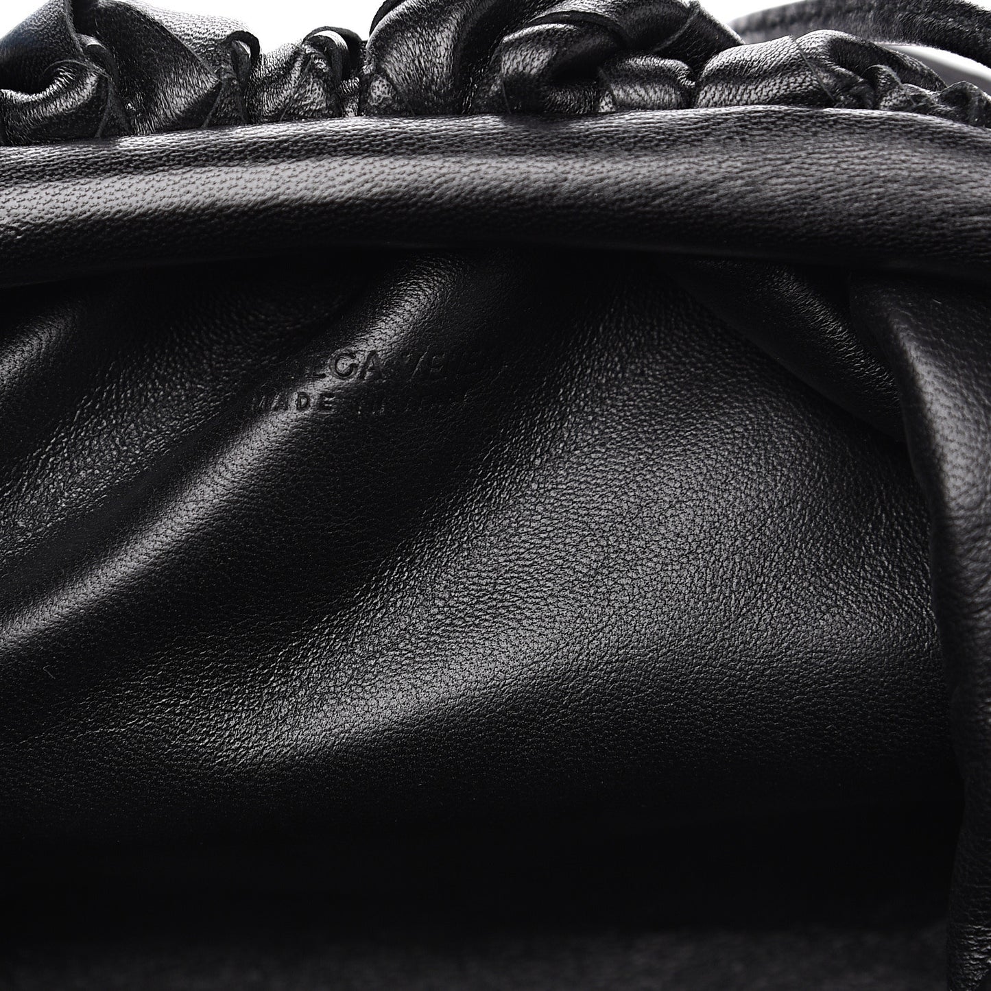 Nappa Intrecciato The Mini Pouch Black