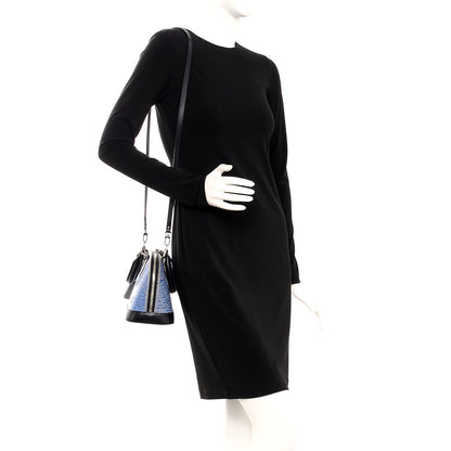 Louis Vuitton Epi Alma BB Denim Light 2 of 9