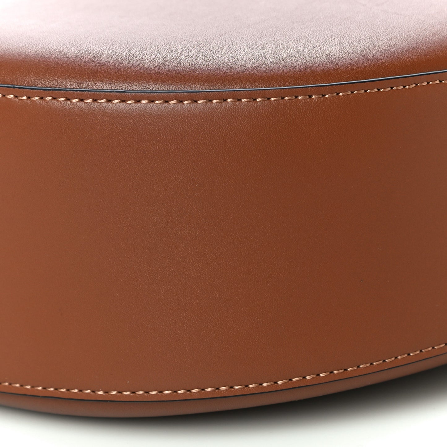 Satin Calfskin Jacquard Luna Bag Pecan