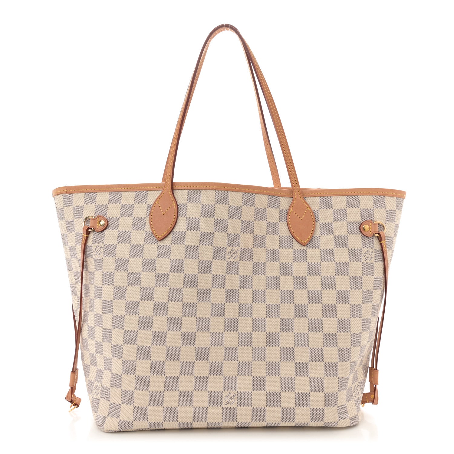 Louis Vuitton Damier Azur Neo Neverfull MM Rose Ballerine 1 of 13