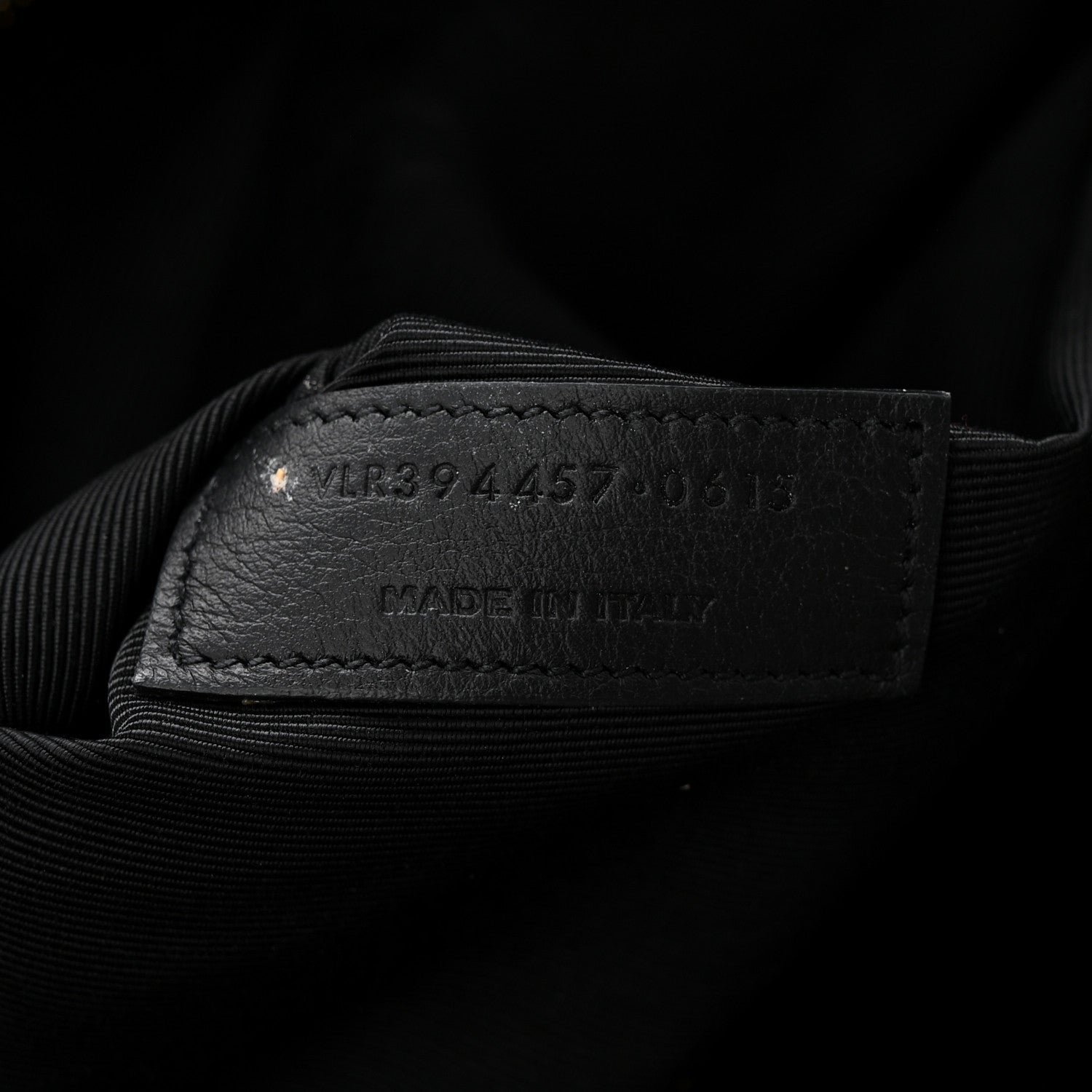 Saint Laurent Calfskin Medium Cabas Rive Gauche Black 7 of 11