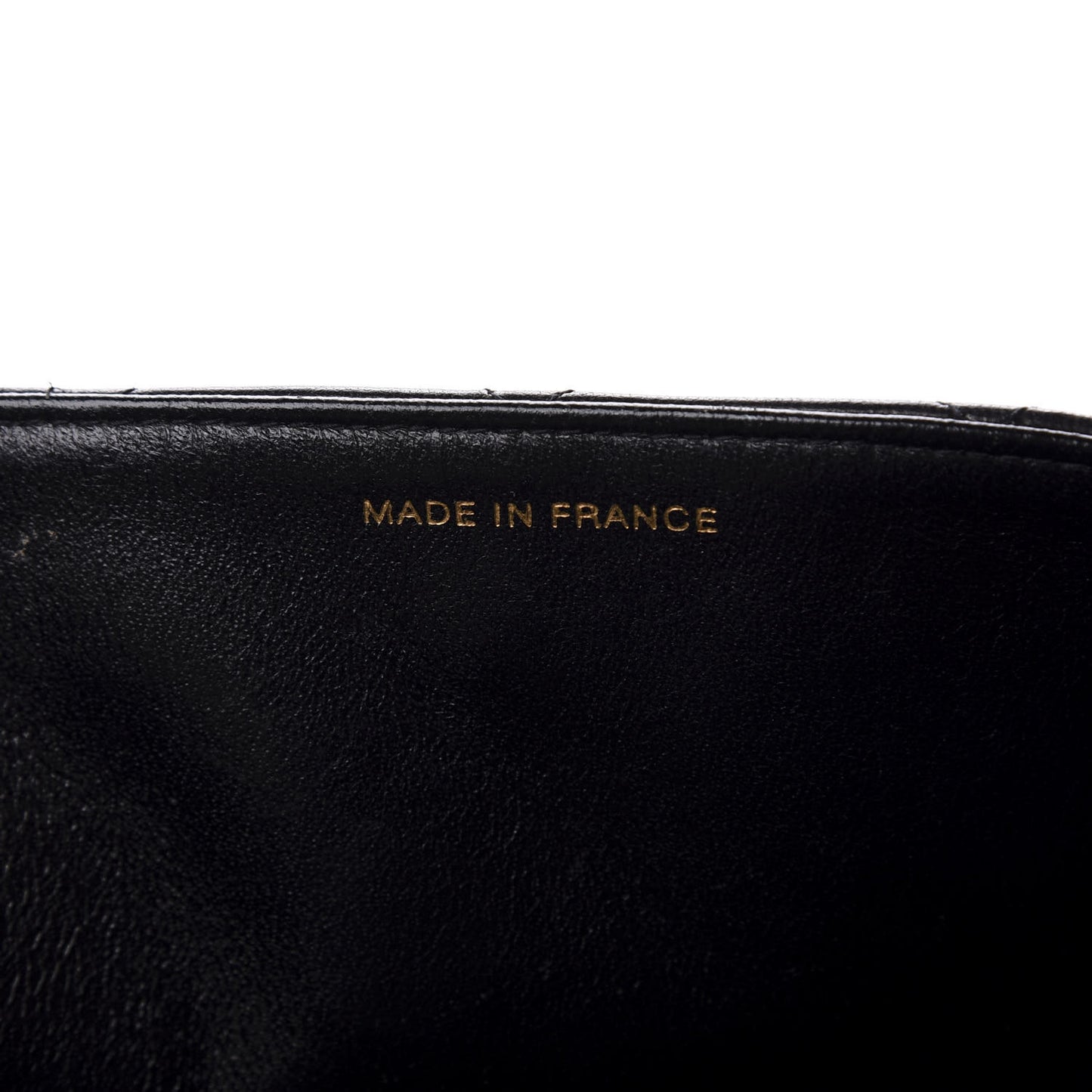Lambskin Quilted XL Jumbo Single Flap Black