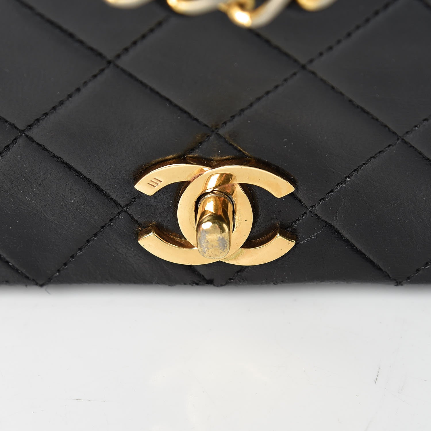 Chanel Lambskin Quilted Small Single Flap Black 18 of 21
