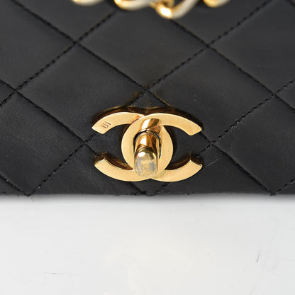 Chanel Lambskin Quilted Small Single Flap Black 18 of 21