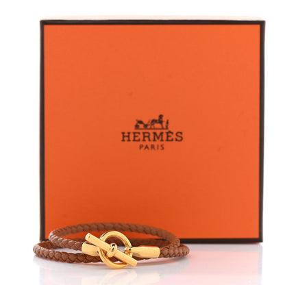 Hermes Swift Glenan Double Tour Bracelet T2 Gold 6 of 6
