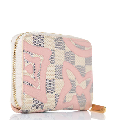Louis Vuitton Damier Azur Tahitienne Zippy Coin Purse 3 of 8