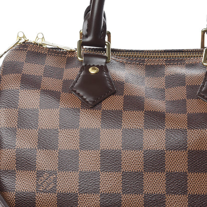 Louis Vuitton Damier Ebene Speedy Bandouliere 25 11 of 12