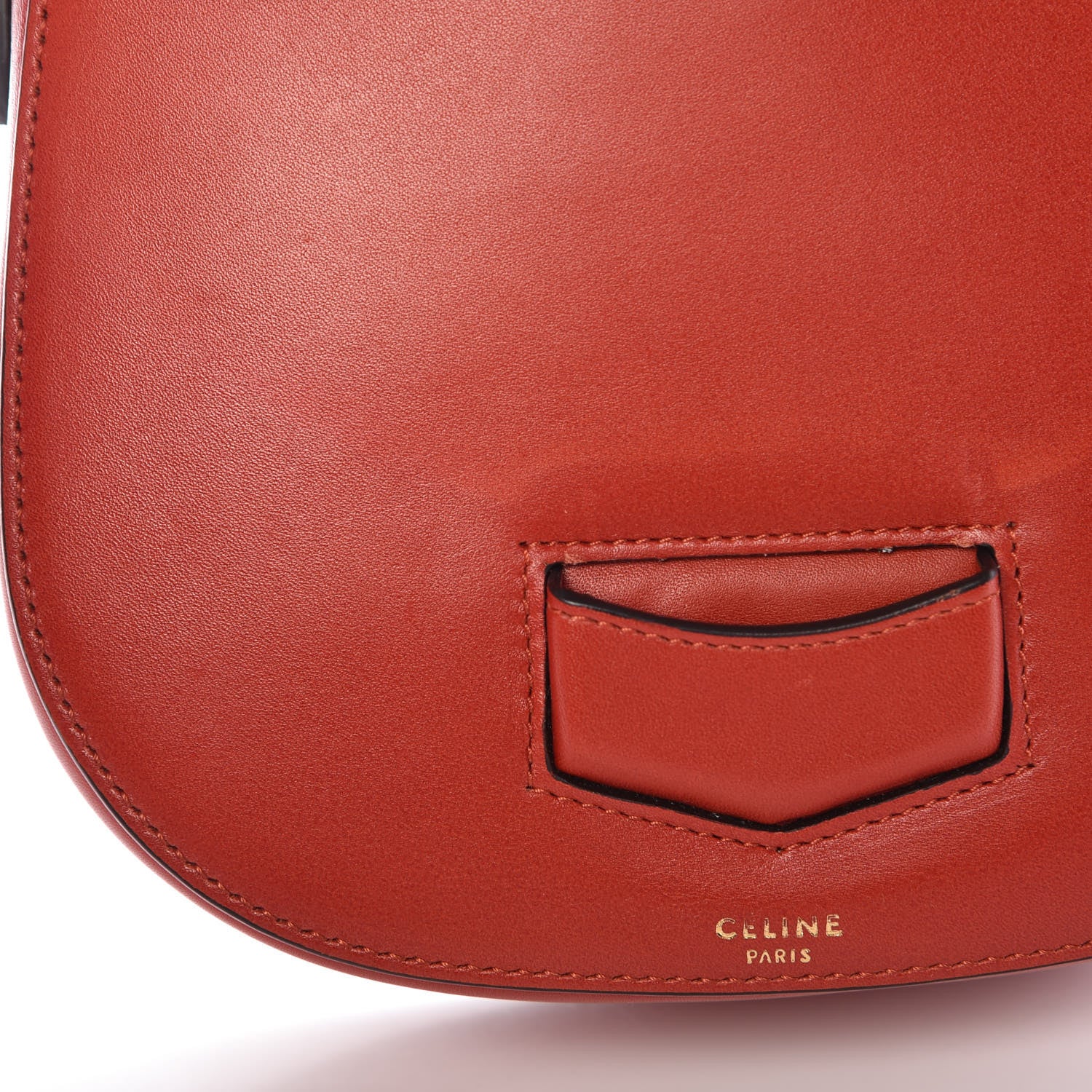 Celine Supersoft Calfskin Small Trotteur Ruby 9 of 9