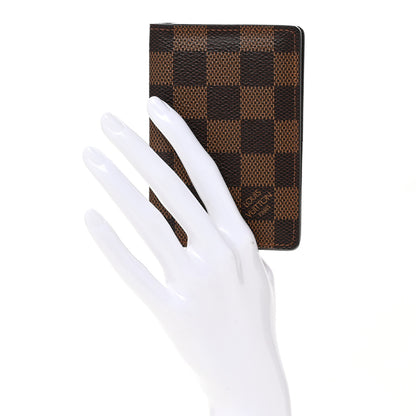 Louis Vuitton Damier Ebene Pocket Organizer NM 2 of 9