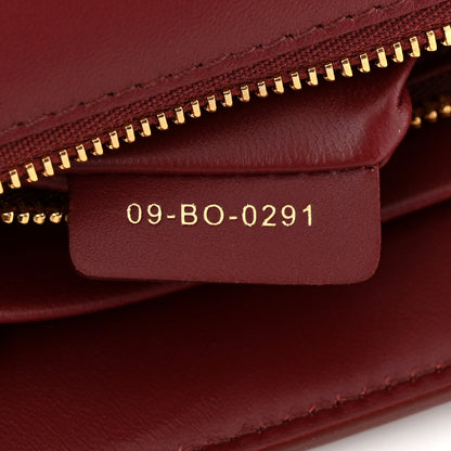 Christian Dior Grained Calfskin 30 Montaigne Flap Bag Red Brick 7 of 11