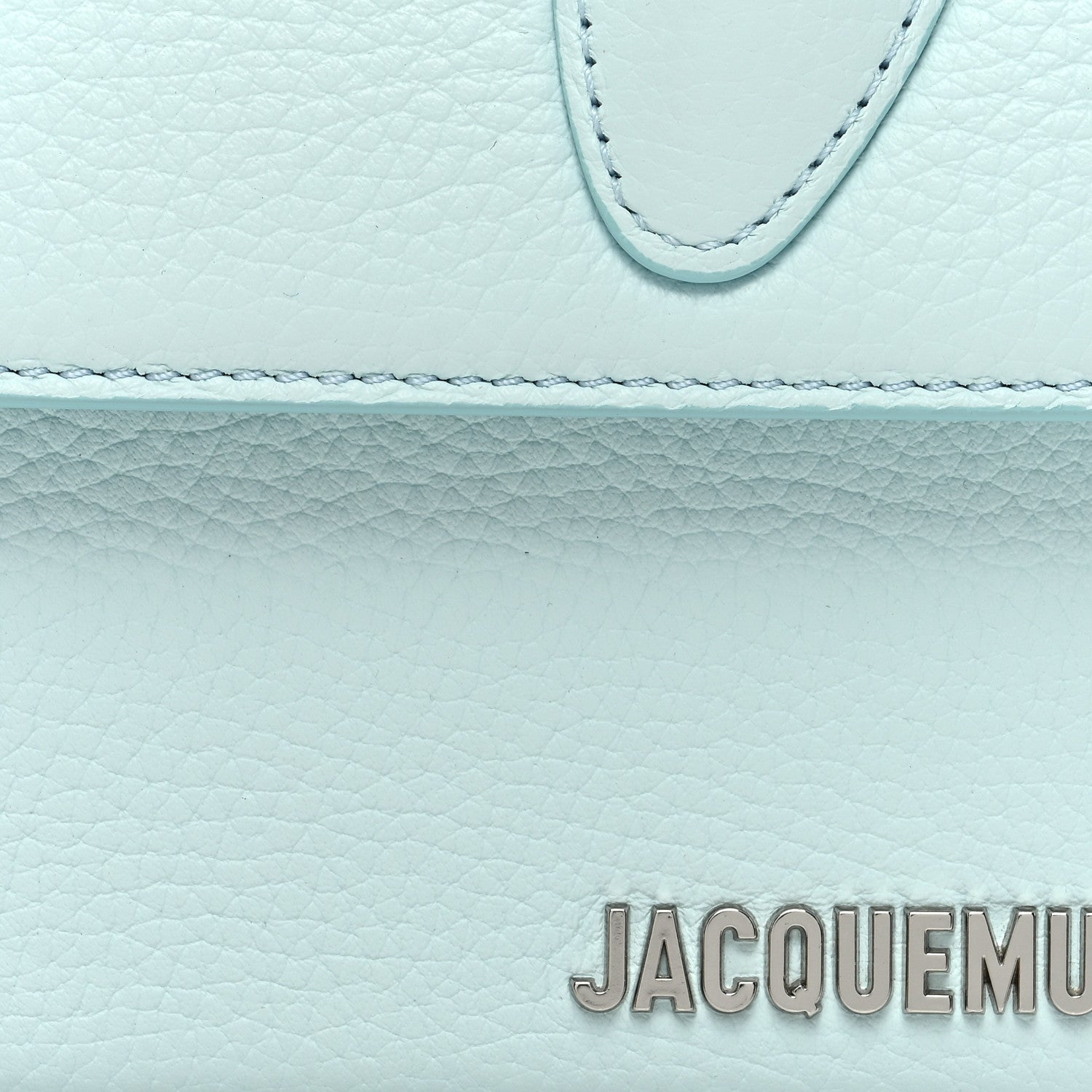 Jacquemus Grained Calfskin Le Chiquito Moyen Light Blue 7 of 10