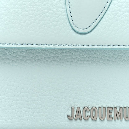 Jacquemus Grained Calfskin Le Chiquito Moyen Light Blue 7 of 10