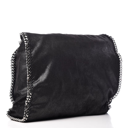 Stella McCartney Shaggy Deer Big Falabella Tote Black 3 of 8