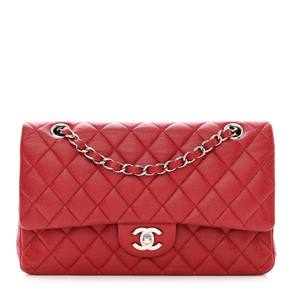 Chanel Caviar Quilted Medium Double Flap Red 1 of 13
