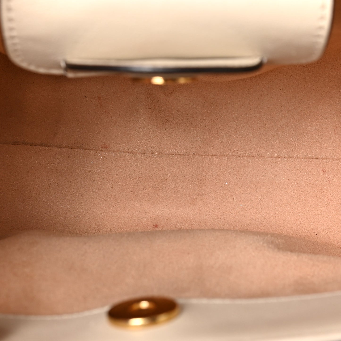 Wonka Grain Calfskin Mini Diana Tote Bag Mystic White Orange Fluo