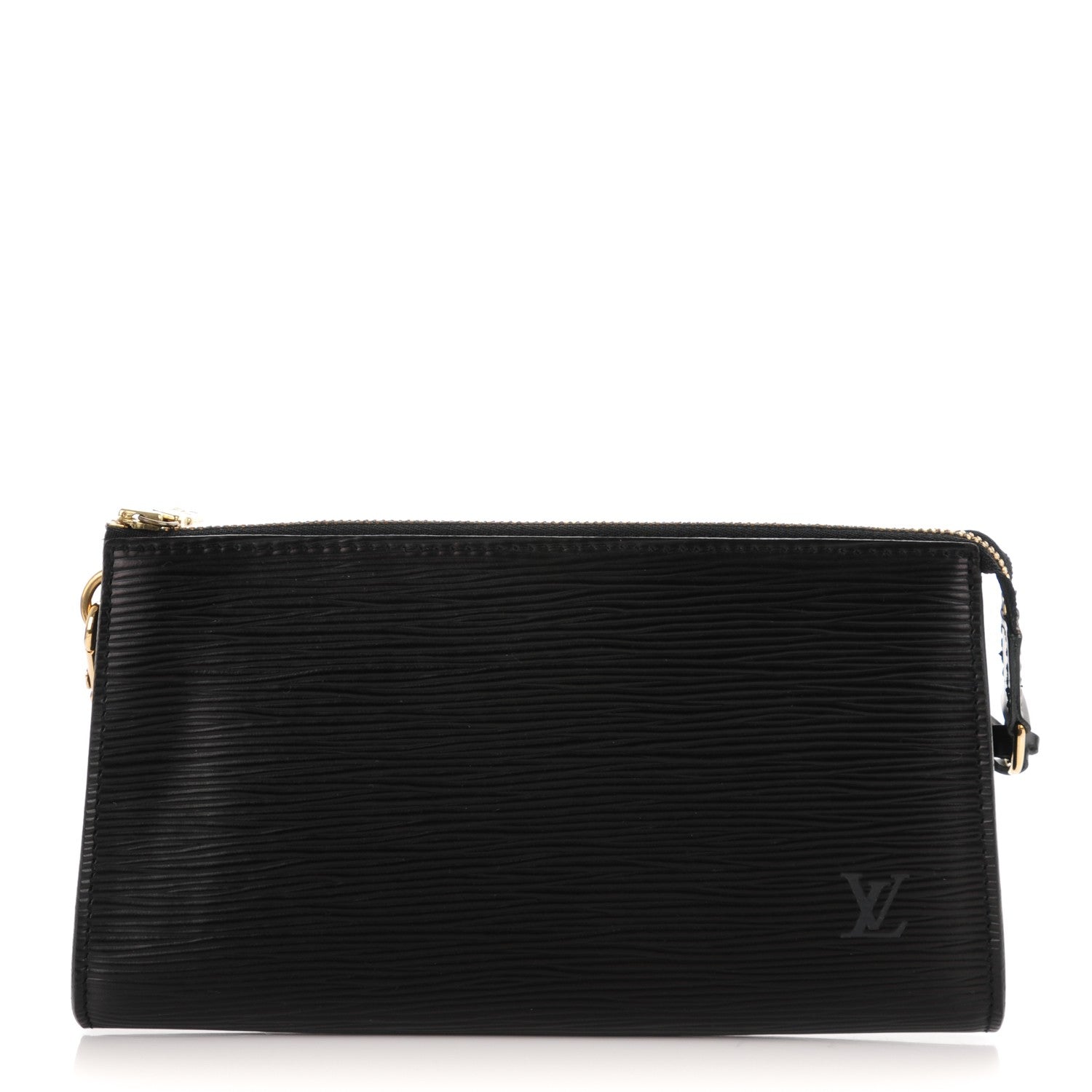 Louis Vuitton Epi Pochette Accessories 24 Black 1 of 7