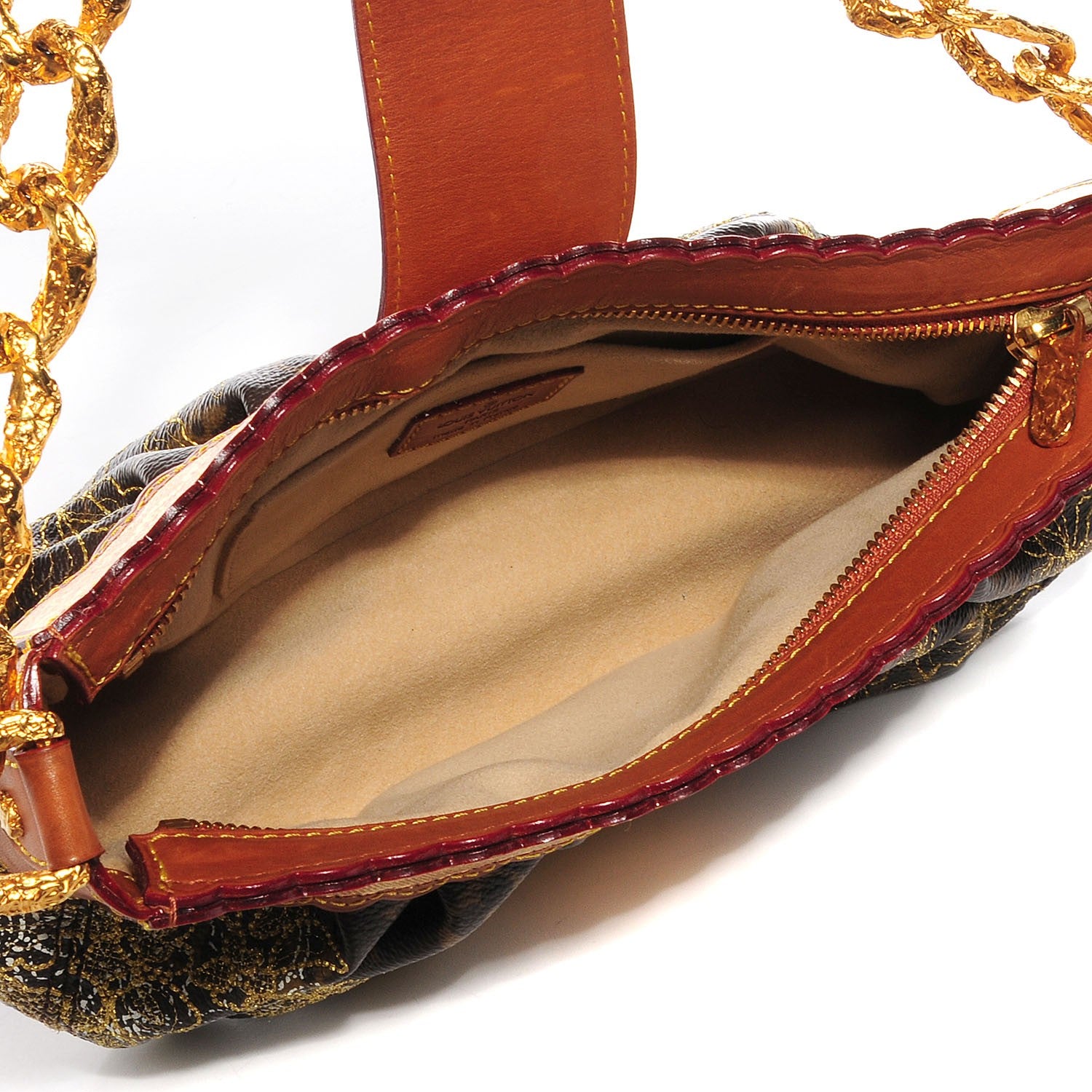 Louis Vuitton Monogram Dentelle Kirsten Gold 5 of 7
