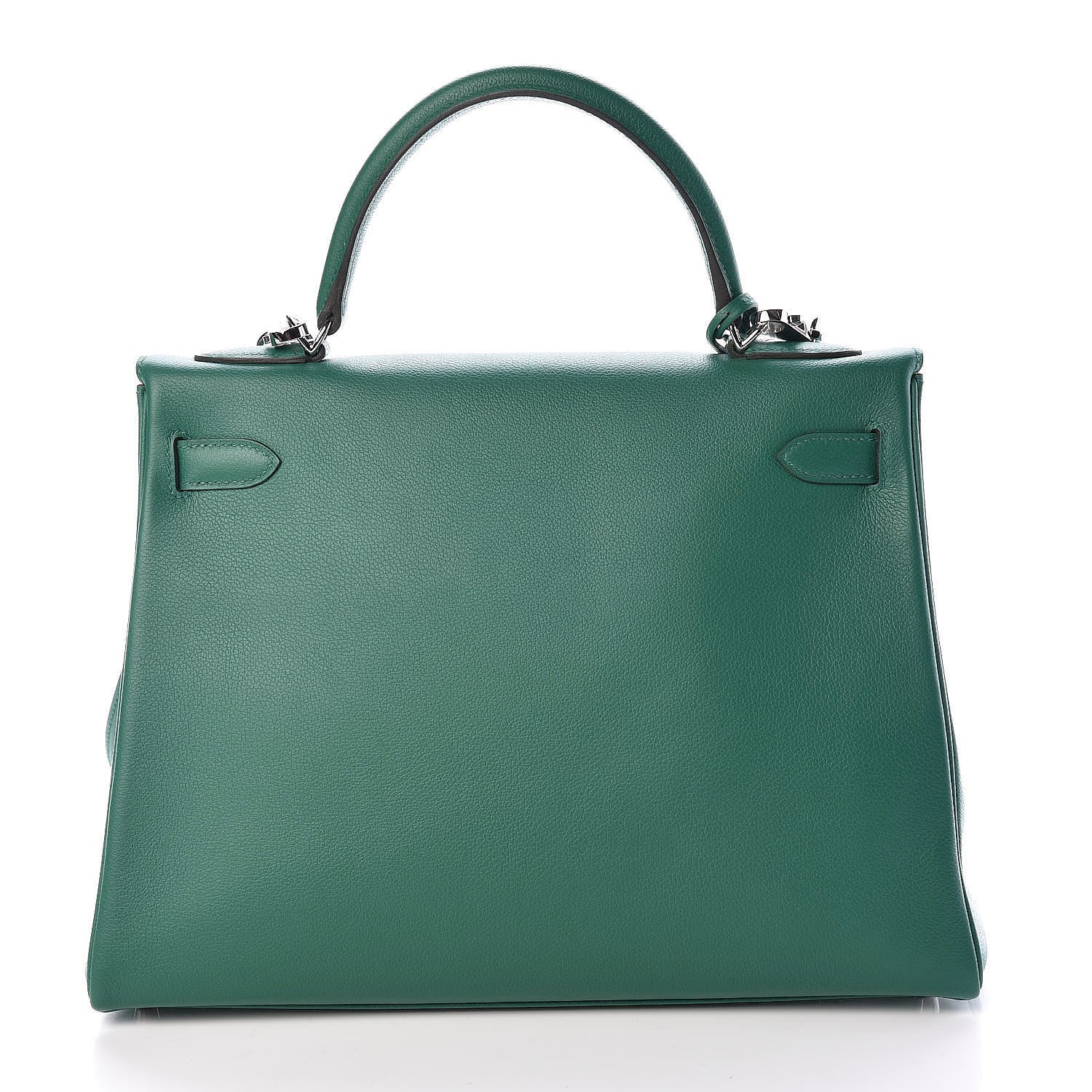Hermes Evercolor Kelly Retourne 32 Vert Vertigo 3 of 36