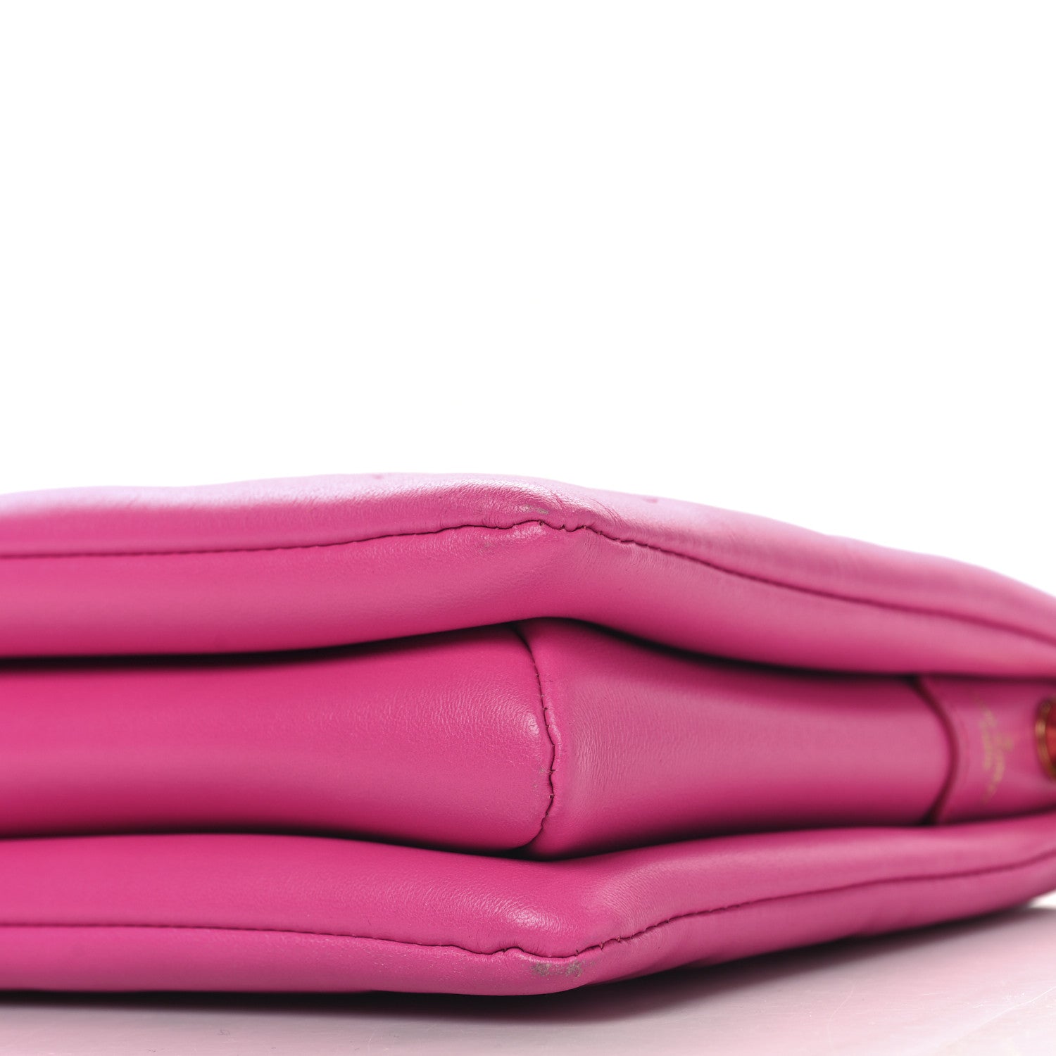 Louis Vuitton Lambskin Embossed Monogram Coussin PM Rose Bougainvillier Pink 11 of 13