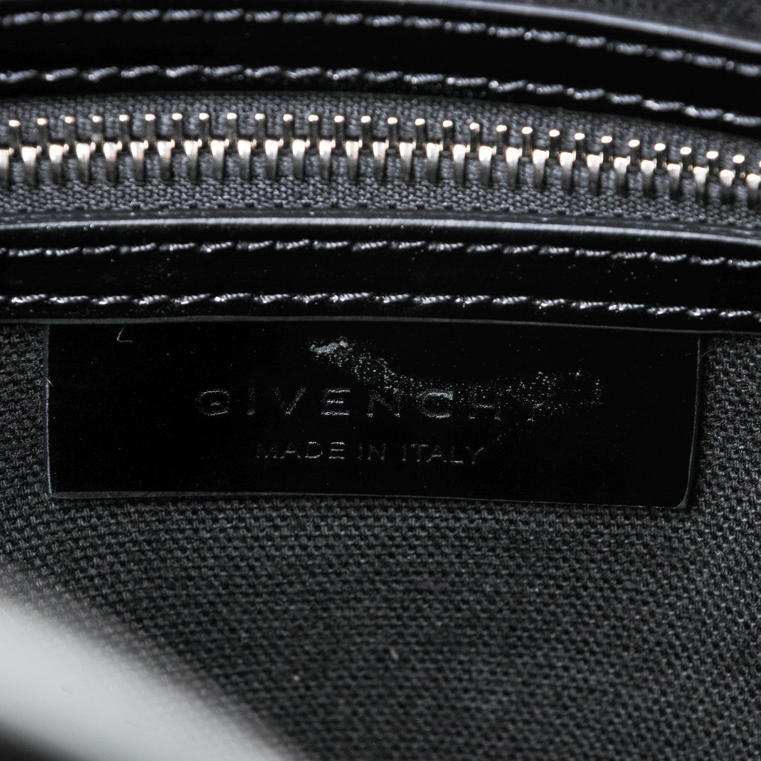 Givenchy Shiny Lord Calfskin Medium Antigona Black 6 of 6
