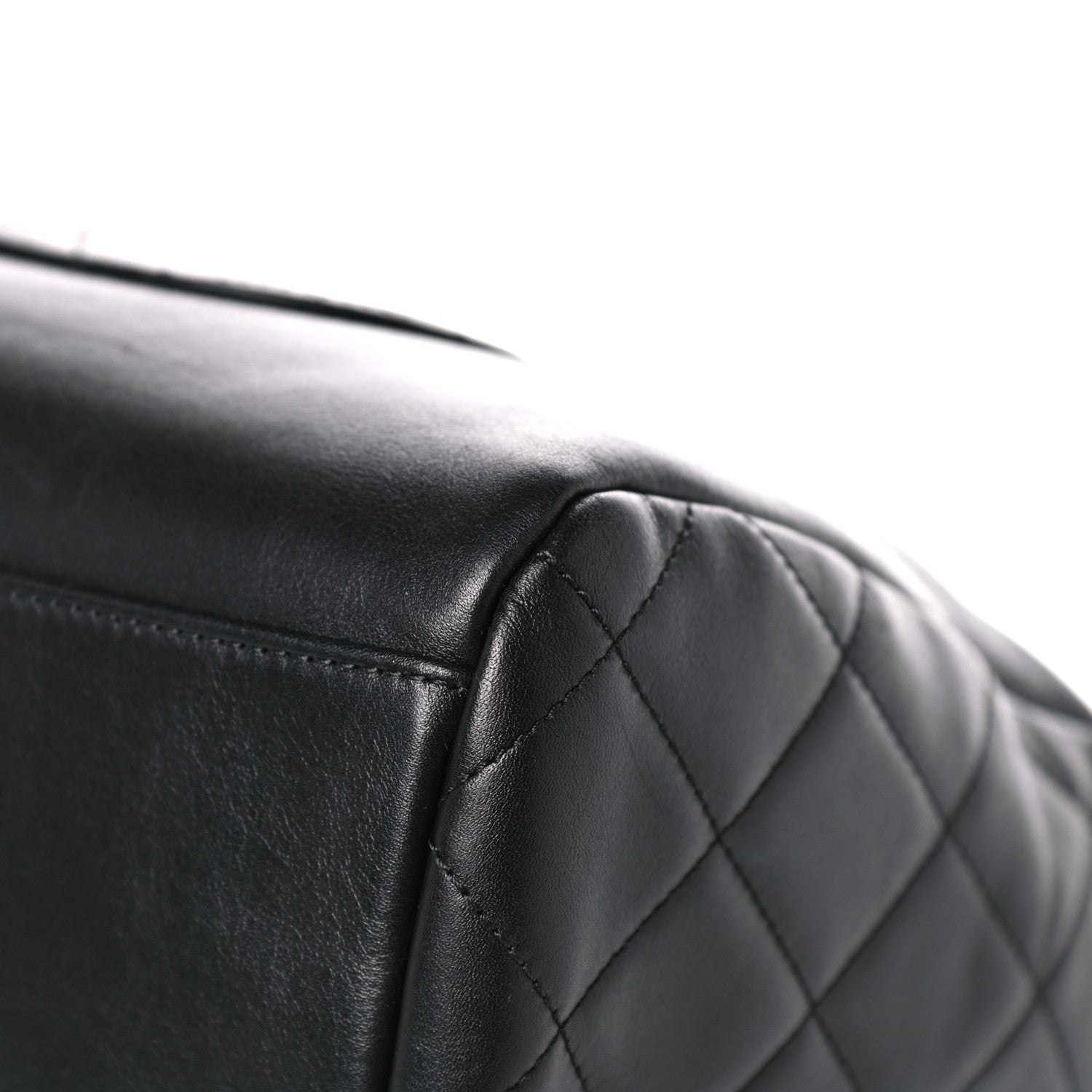 Chanel Calfskin Chain 20s Signature Hobo Black 11 of 14