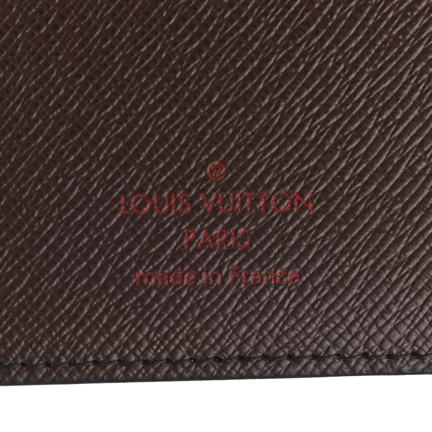 Damier Ebene Medium Ring Agenda Cover