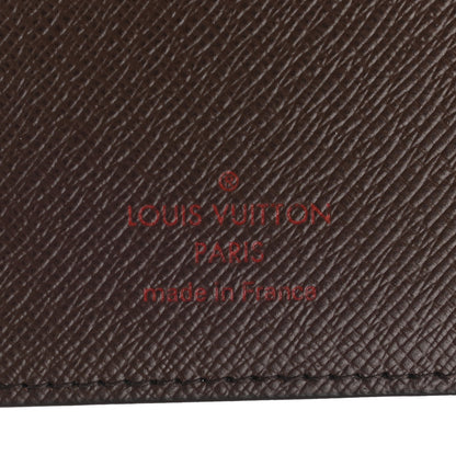 Louis Vuitton Damier Ebene Medium Ring Agenda Cover 6 of 7