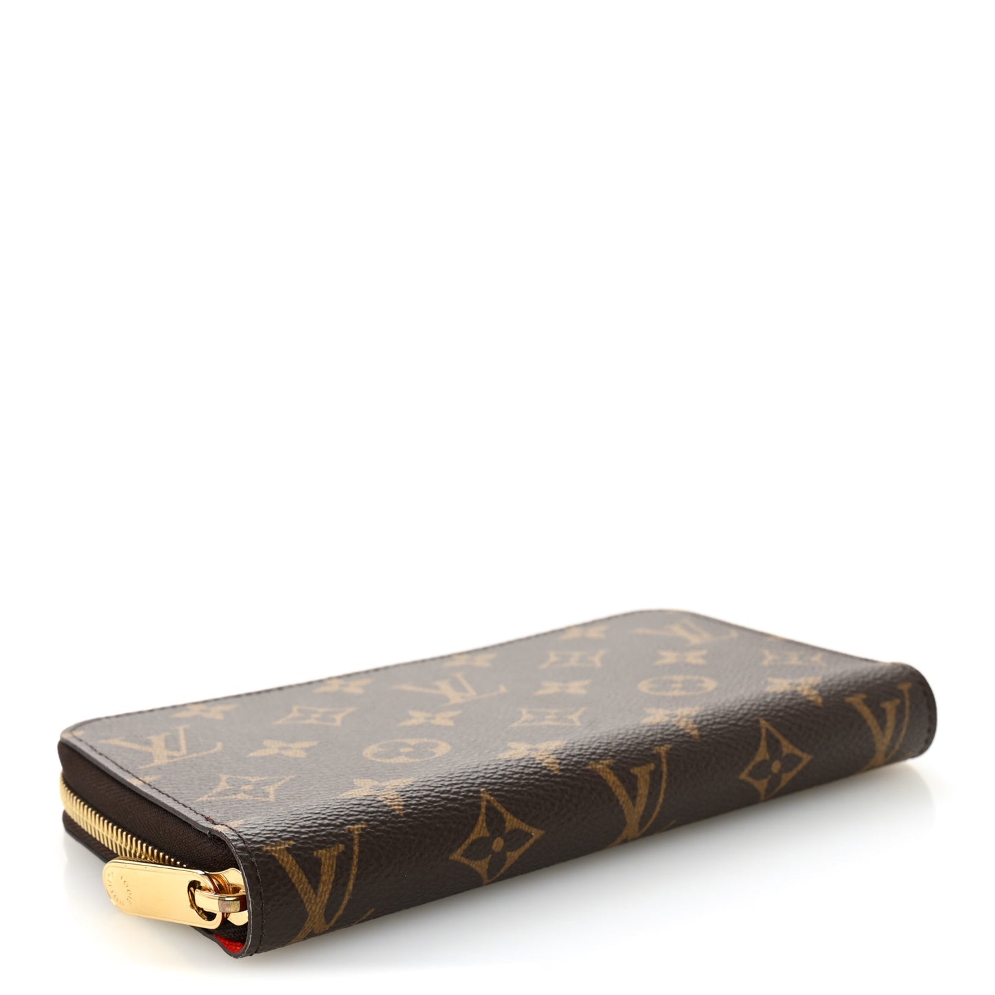 Monogram Zippy Wallet Coquelicot