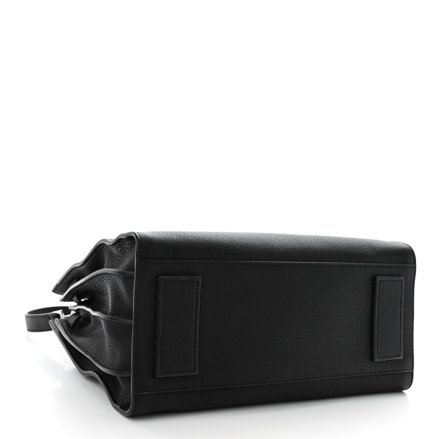 Grained Calfskin Small Supple Sac De Jour Black
