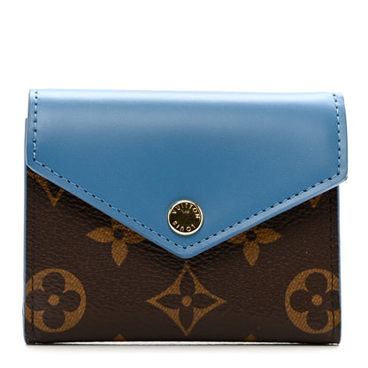 Louis Vuitton Monogram Zoe Wallet Blue Jean 1 of 6