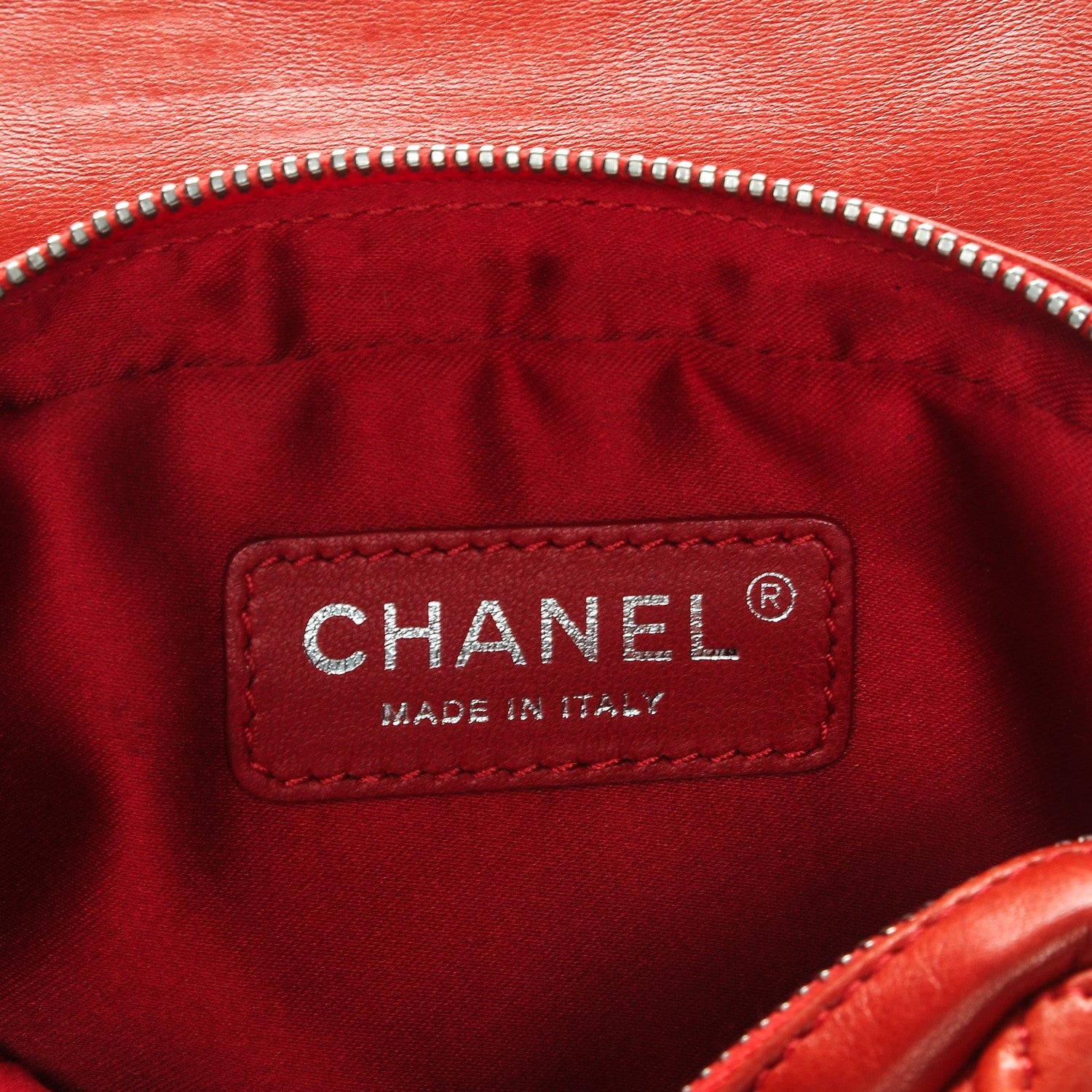 Chanel Lambskin Quilted New Mini Flap Red 7 of 10