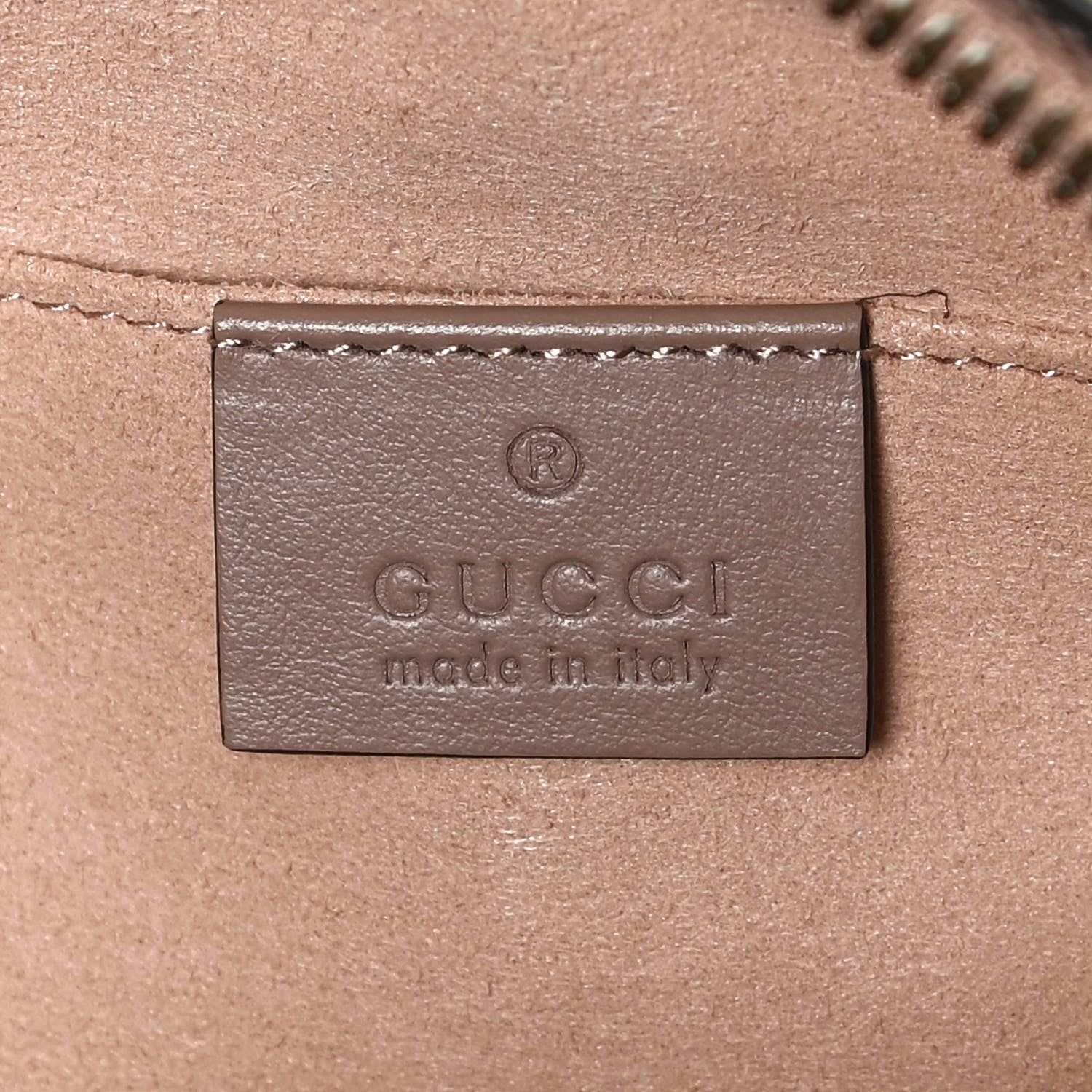 Gucci Calfskin Matelasse Small GG Marmont Chain Shoulder Bag Porcelain Rose 6 of 11