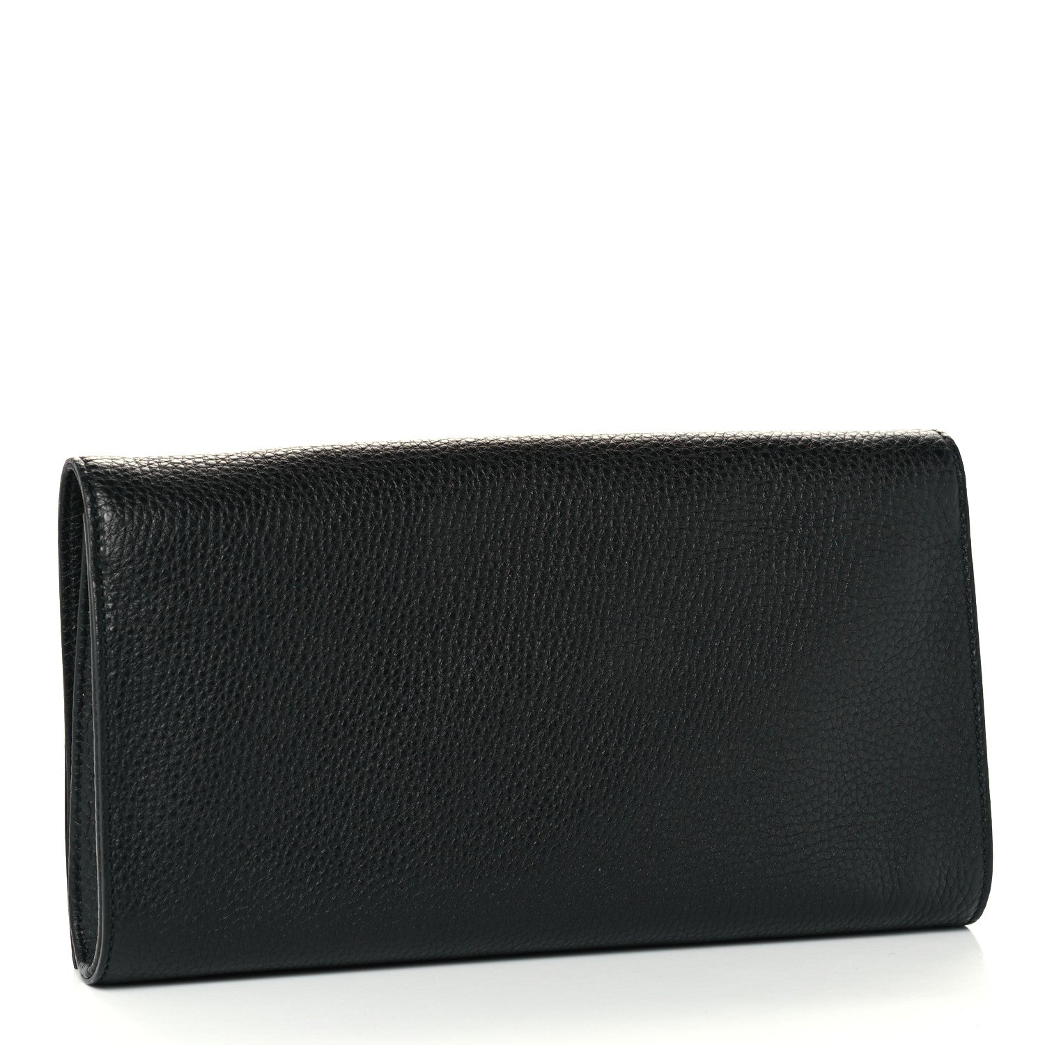 Gucci Pebbled Calfskin Medium Soho Clutch Black 4 of 12