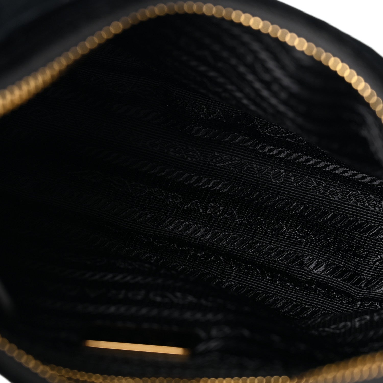 Prada Velvet Nappa Mini Re-Edition Shoulder Bag Black 5 of 11