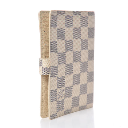 Louis Vuitton Damier Azur Small Ring Agenda Cover 3 of 9