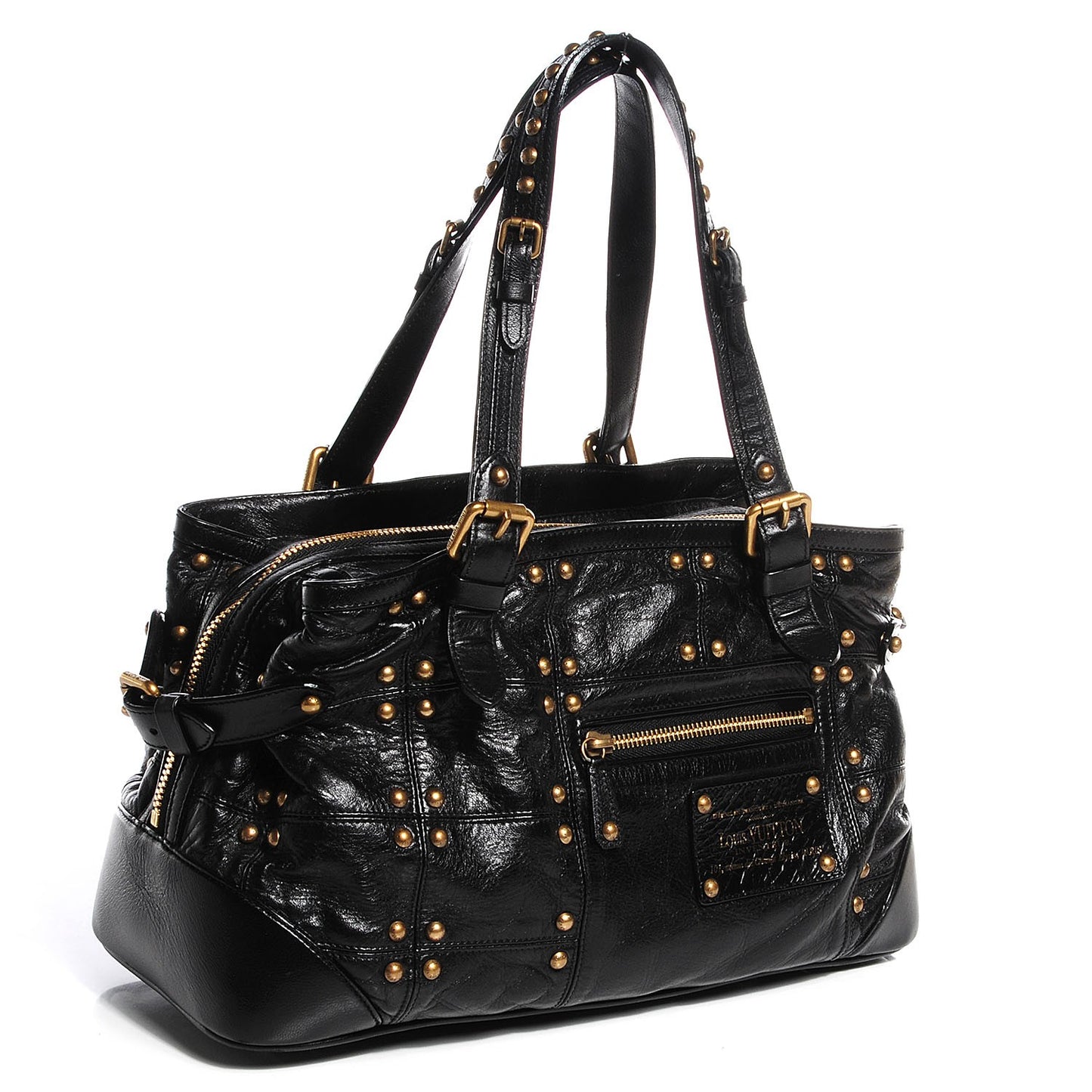 Lambskin Riveting Black