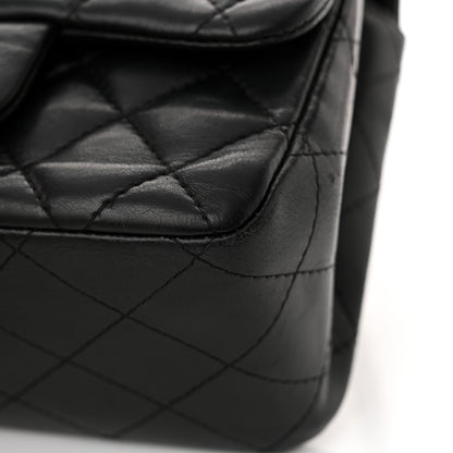 Chanel Lambskin Quilted Mini Square Flap Black 11 of 12