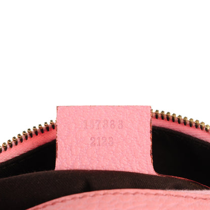 Gucci Calfskin Bamboo Top Handle Bag Pink 7 of 10