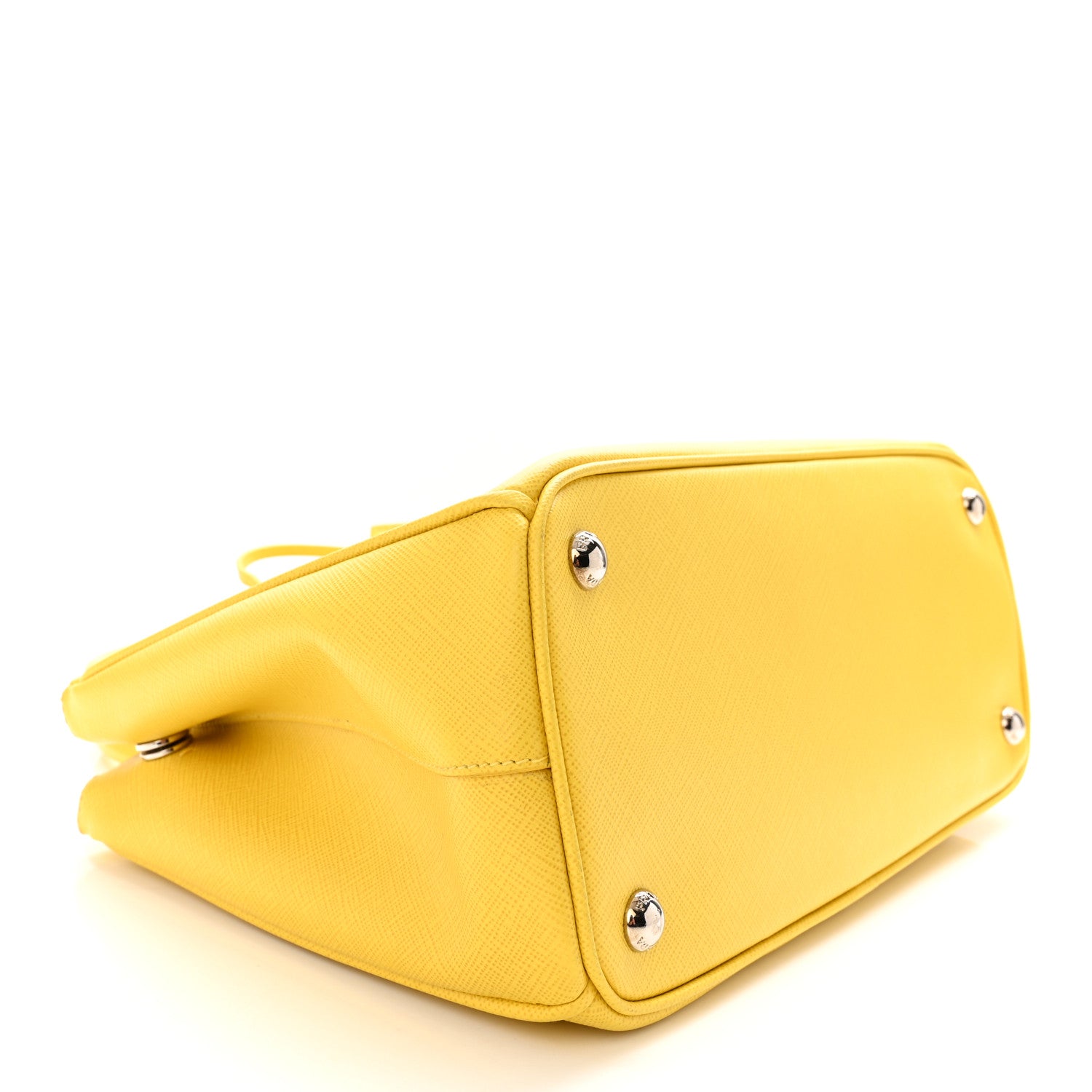 Prada Saffiano Small Galleria Double Zip Tote Soleil 4 of 13