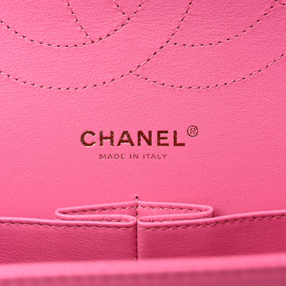 Chanel Caviar Quilted Jumbo Double Flap Pink 6 of 10