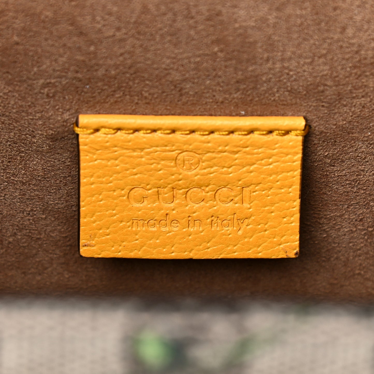 GG Supreme Monogram Flora Small Padlock Bamboo Shoulder Bag Beige Multicolor Crop