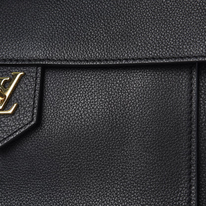 Louis Vuitton Calfskin Lockme PM Black 9 of 11
