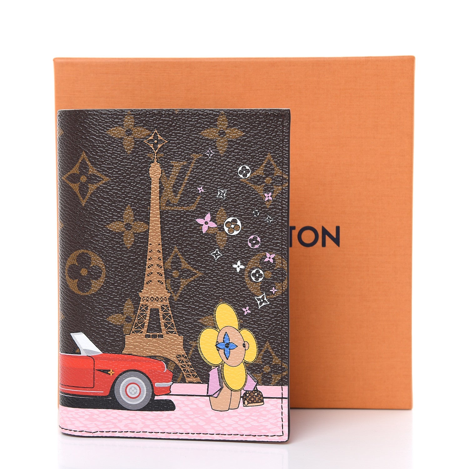 Louis Vuitton Monogram 2019 Christmas Animation Passport Cover Rouge 7 of 7