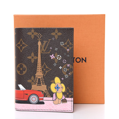 Louis Vuitton Monogram 2019 Christmas Animation Passport Cover Rouge 7 of 7